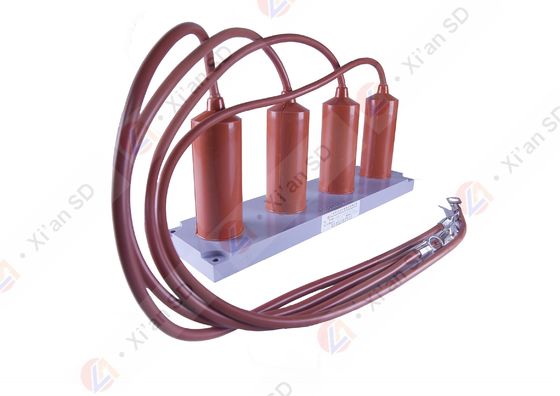 kualitas  10kV 3P Metal Oxide Surge Arrester In Substation pabrik